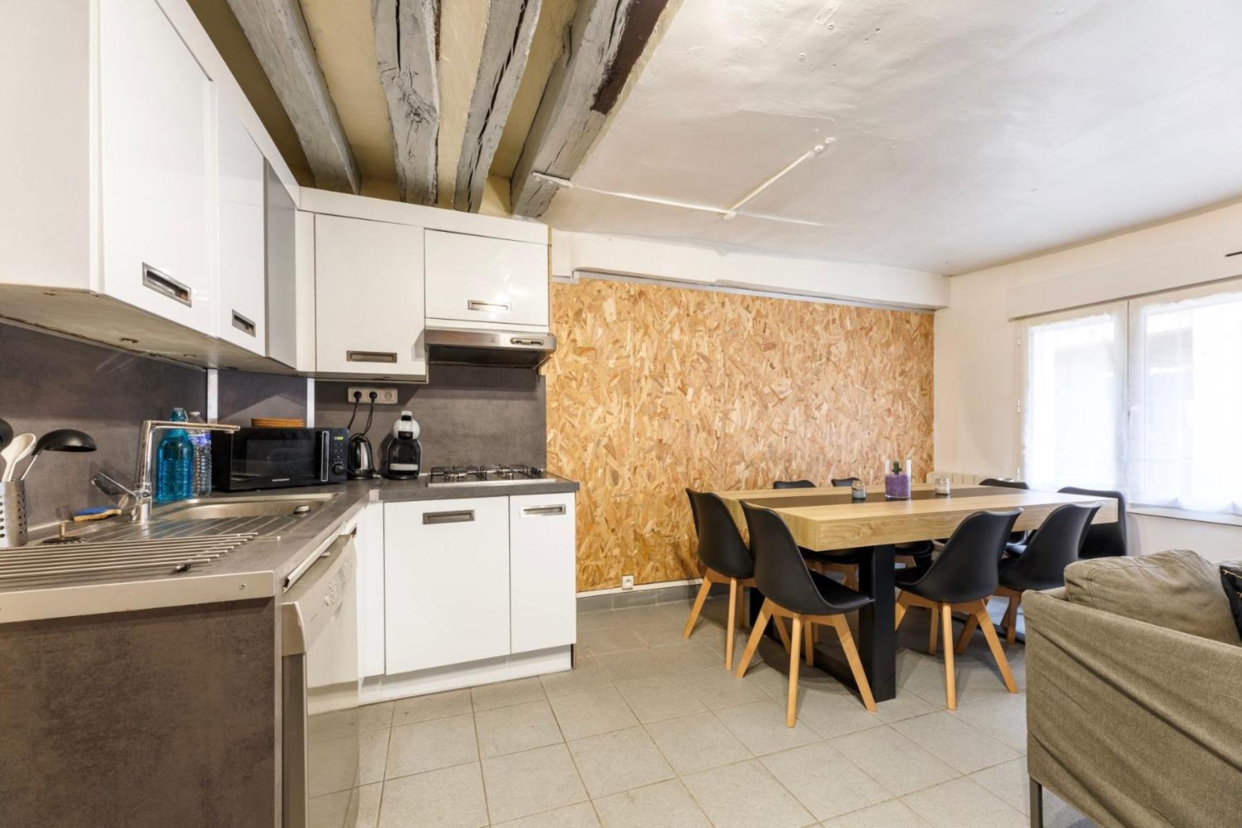 Maison Hyper Centre - Patio - Tv 4k - Wifi-fibre - 4 - Machine A Laver - Seche Linge - Lave Vaisselle - Confort - Spacieux